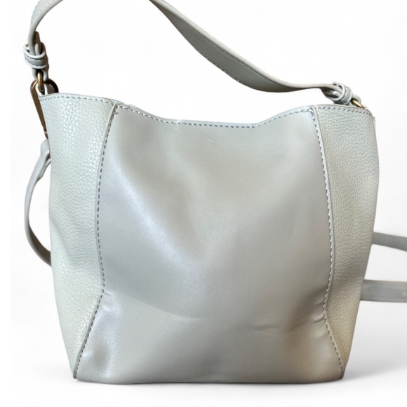 Steve Madden Sky Blue/Green Crossbody Bag with Gold Accents - Picture 4 of 5